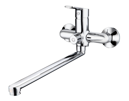 Moderno bico longo torneira banheira 35mm cartucho de cerâmica design cilíndrico clássico