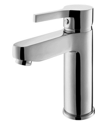 Moderno latão torneira lavatório de banheiro de água fria/quente cartucho 40mm