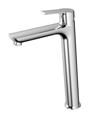 Galvanoplastia Lavatório Torneira Misturador Alto Único Vaso Torneira Pia