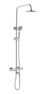 Kit de coluna de chuveiro exposta de 97 cm a 130 cm