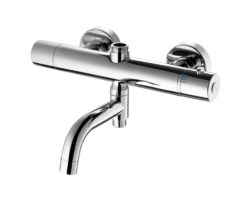 Torneira Termostática de Ajuste de Temperatura e Fluxo Misturador Termostático