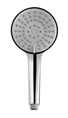 Peças de reposição para chuveiro de banheiro ABS POM Chuveiro de mão de metal com três funções