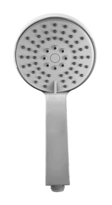 Chuveiro de banheiro de três funções peças de reposição cabeça de chuveiro de mão 1/2 polegadas