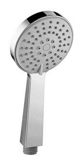 Chuveiro de banheiro de três funções peças de reposição cabeça de chuveiro de mão 1/2 polegadas