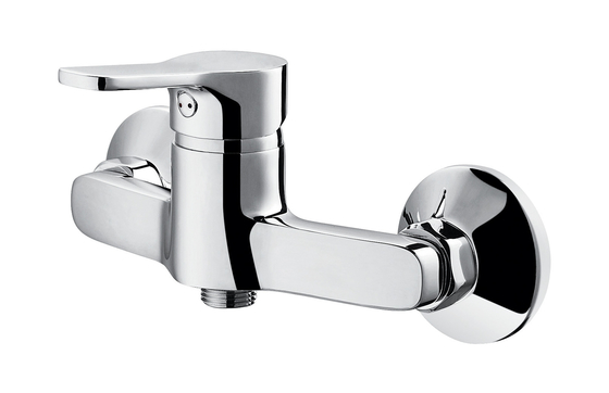 Espelho de alto brilho Chrome uma limpeza fácil do torneira do misturador do chuveiro da alavanca