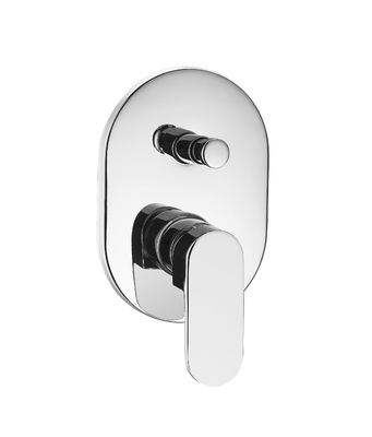 Misturador de parede OEM embutido para banheiro misturador de chuveiro de alavanca única