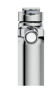 Misturador para bidê monocomando para banheiro 360° Comfort Altura 82 mm