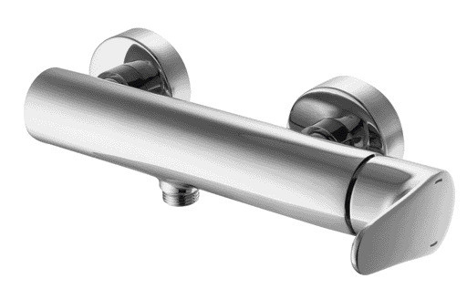 Misturador do chuveiro da alavanca de Chrome o único bate conexões fixadas na parede da polegada S de 1/2