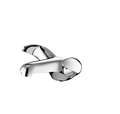 Punho intemporal Chrome da torneira dois da bacia do banheiro do projeto fácil de usar