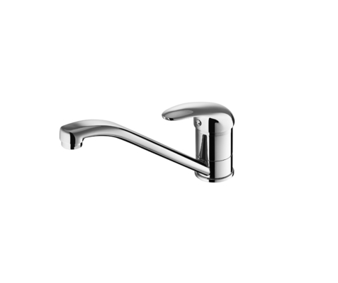Torneira de misturador Chrome do dissipador da alavanca de Kitchenroom do projeto contínuo extra única