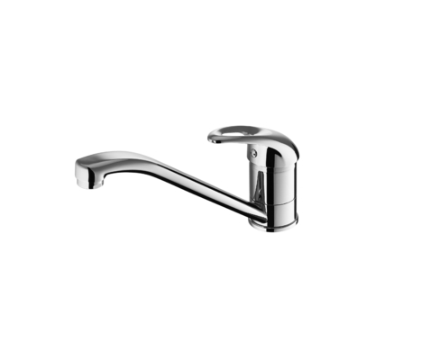 O bico de gerencio do corpo de bronze torneira Chrome da cozinha de 360 graus chapeou não a oxidação