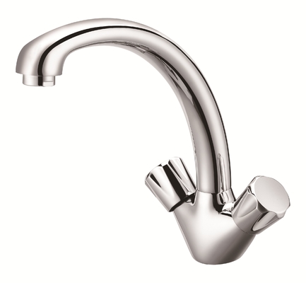 Banheiro de cromo lavabo misturador de torneira resíduos de latão sólido fácil limpo design tradicional